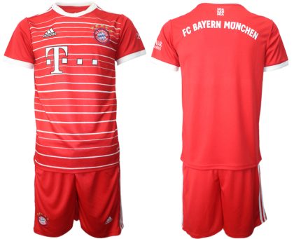 Herren Trikot FC Bayern München 2022/23 Heimtrikot rot