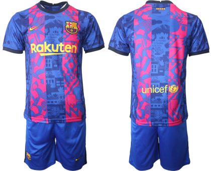 Herren Trikotsatz FC Barcelona 2021/22 Ausweichtrikot