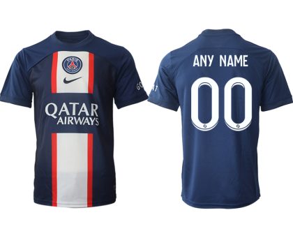 Herren Paris Saint Germain PSG Heimtrikot für die Saison 22-23 Anpassbare Name und Nummer