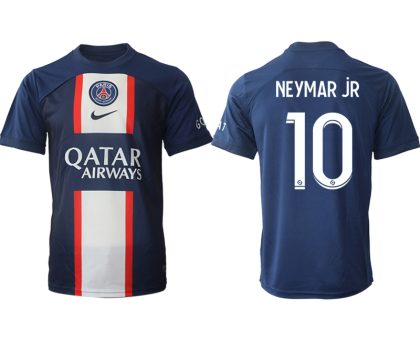 Paris Saint Germain PSG für die Saison 22-23 Herren Heimtrikot Online Bestellenmit Aufdruck NEyMAR jR 10