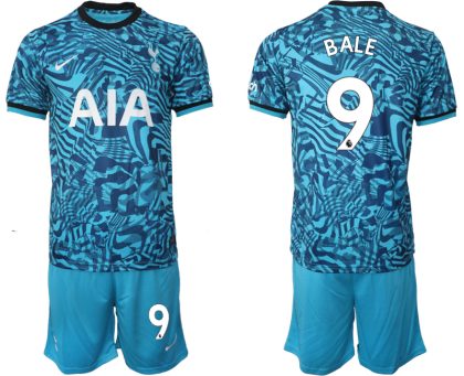 BALE #9 Herren Fußballtrikot Tottenham Hotspur 2022-23 Stadium Ausweichtrikot