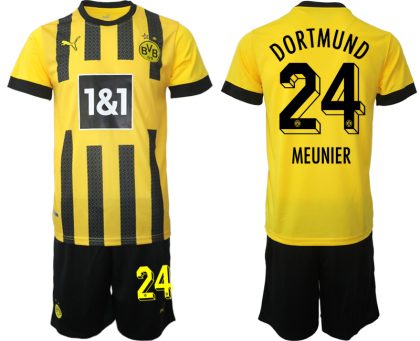 Bestseller Fußballtrikot Borussia Dortmund BVB Heimtrikot 2023 für Herren MEUNIER 24