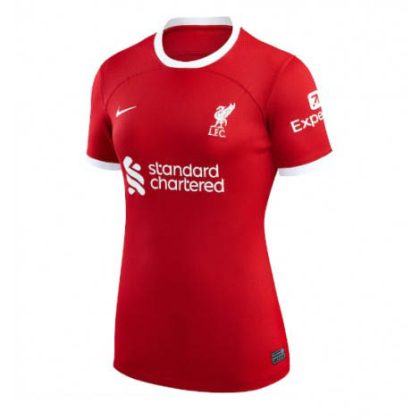 Damen Fußballtrikot Liverpool Heimtrikot 2023-24 Kurzarm