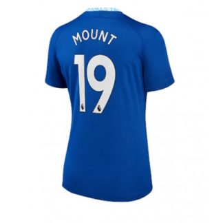 Fussballtrikots Günstig Frauen Chelsea Heimtrikot 2022-23 Kurzarm Mason Mount 19