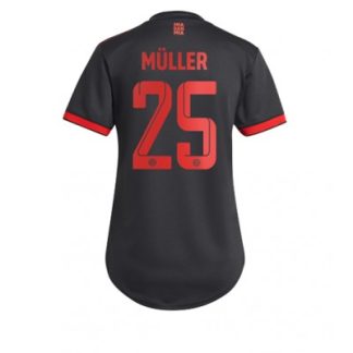 Fussballtrikots Guenstig Frauen FC Bayern Munich 3rd trikot 2022-2023 Kurzarm Thomas Muller 25