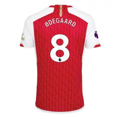 Herren Fußballtrikots Arsenal Heimtrikot 2023-24 Kurzarm Martin Odegaard 8