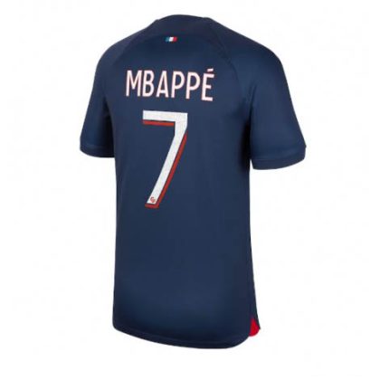 Herren Paris Saint-Germain PSG 23-24 Heimtrikot Kurzarm Kylian Mbappe 7