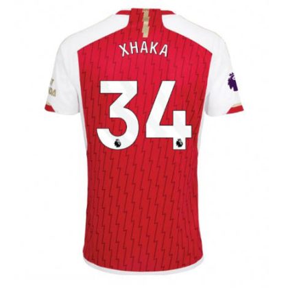 Neuen Herren Arsenal Heimtrikot 2023-24 Kurzarm Bestseller Fußballtrikot Granit Xhaka 34