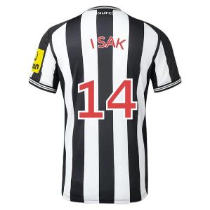 Herren Newcastle United Fußballtrikots 2023-24 Heimtrikot Outlet Isak 14