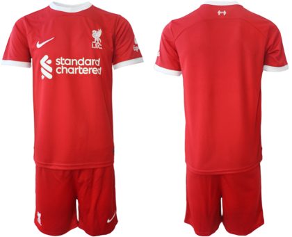 Liverpool FC Heimtrikot 2023-24 rot Fußballtrikots Trikotsatz für Herren