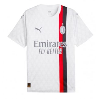 Herren Fußball Trikot AC Milan Auswärtstrikot 2023-2024 Kurzarm