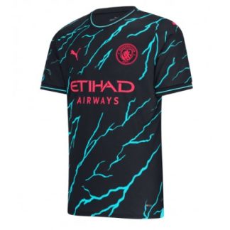 Herren Manchester City 3rd trikot 2023-24 Kurzarm