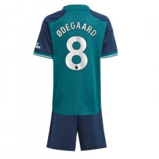 Kinder Arsenal 3rd trikot Kinder 2023-2024 Fußballtrikots Set Martin Odegaard 8