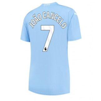 Frauen Manchester City Heimtrikot 2023-24 Kurzarm Fussballtrikots Joao Cancelo 7