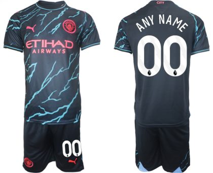 Herren Set Manchester City Drittes Trikot 2023/24 bestellen Personalisierbar