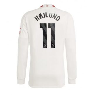 Günstige Fußballtrikots Manchester United 3rd trikot 2023-24 Langarm Rasmus Hojlund 11