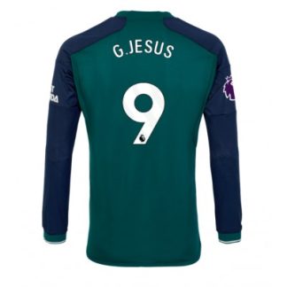 Herren Fußballtrikot Arsenal 3rd trikot 2023-24 Langarm Gabriel Jesus 9