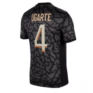 Herren Paris Saint-Germain PSG 3rd trikot 2023-24 Kurzarm Manuel Ugarte 4