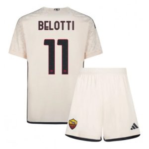 Kinder Fußballtrikots Set AS Roma Auswärtstrikot 2023-2024 Andrea Belotti 11