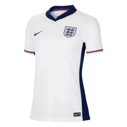 Frauen England EURO 2024 Heimtrikot EM 24-25 weiß Kurzarm