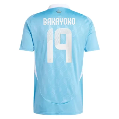 Fußballtrikot Kaufen Belgien EURO 2024 Auswärtstrikot EM 24-25 Johan Bakayoko 19