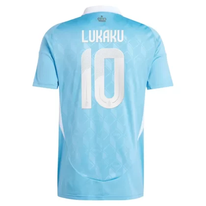 Fußballtrikot Kaufen Belgien EURO 2024 Auswärtstrikot EM 24-25 Romelu Lukaku 10