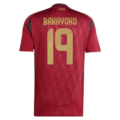 Fußballtrikot Kaufen Belgien EURO 2024 Heimtrikot EM 24-25 Johan Bakayoko 19