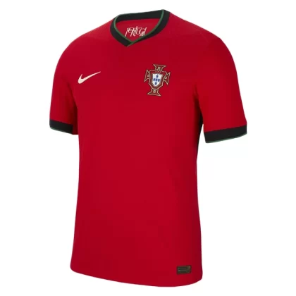 Fußballtrikot Kaufen Portugal EURO 2024 Heimtrikot EM 24-25 Rot Kurzarm Kaufen