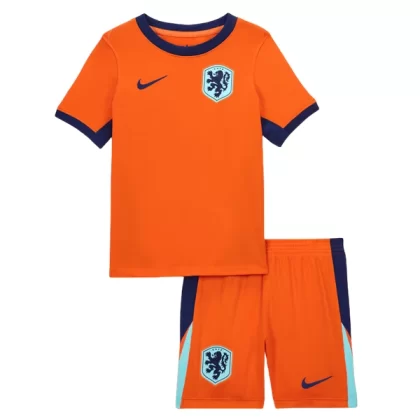 Niederlande Euro 2024 Heimtrikot EM 24-25 orange Kinder Fußball Trikot