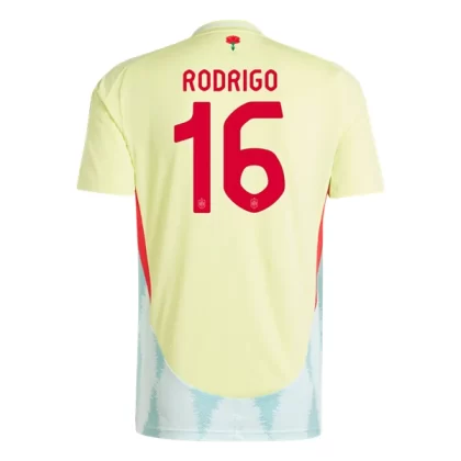 Spanien Trikot Euro 2024 Auswärtstrikot EM 24 Rodri Hernandez 16