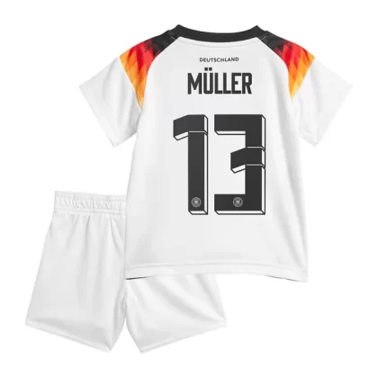 Deutschland Nationalmannschaft DFB EM 2024 Heimtrikot Kinder trikotsatz Thomas Muller 13